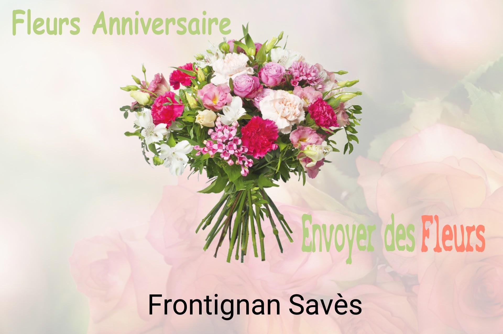 Bouquet de fleurs d’anniversaire livré à Frontignan-Savès
