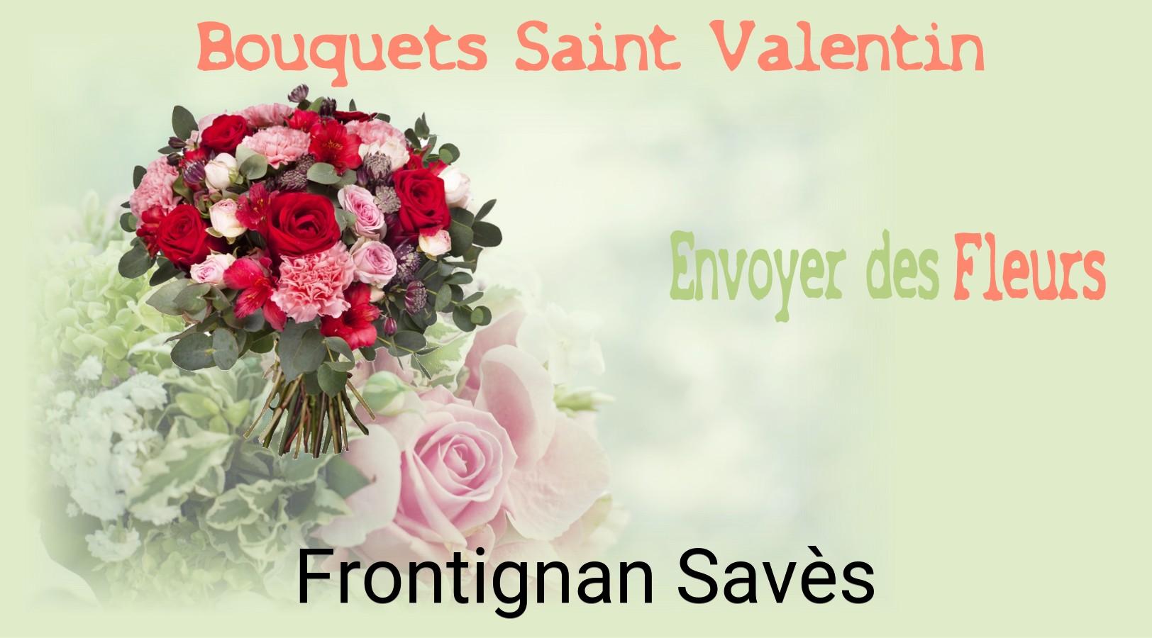 Roses de Saint-Valentin livrées à Frontignan-Savès